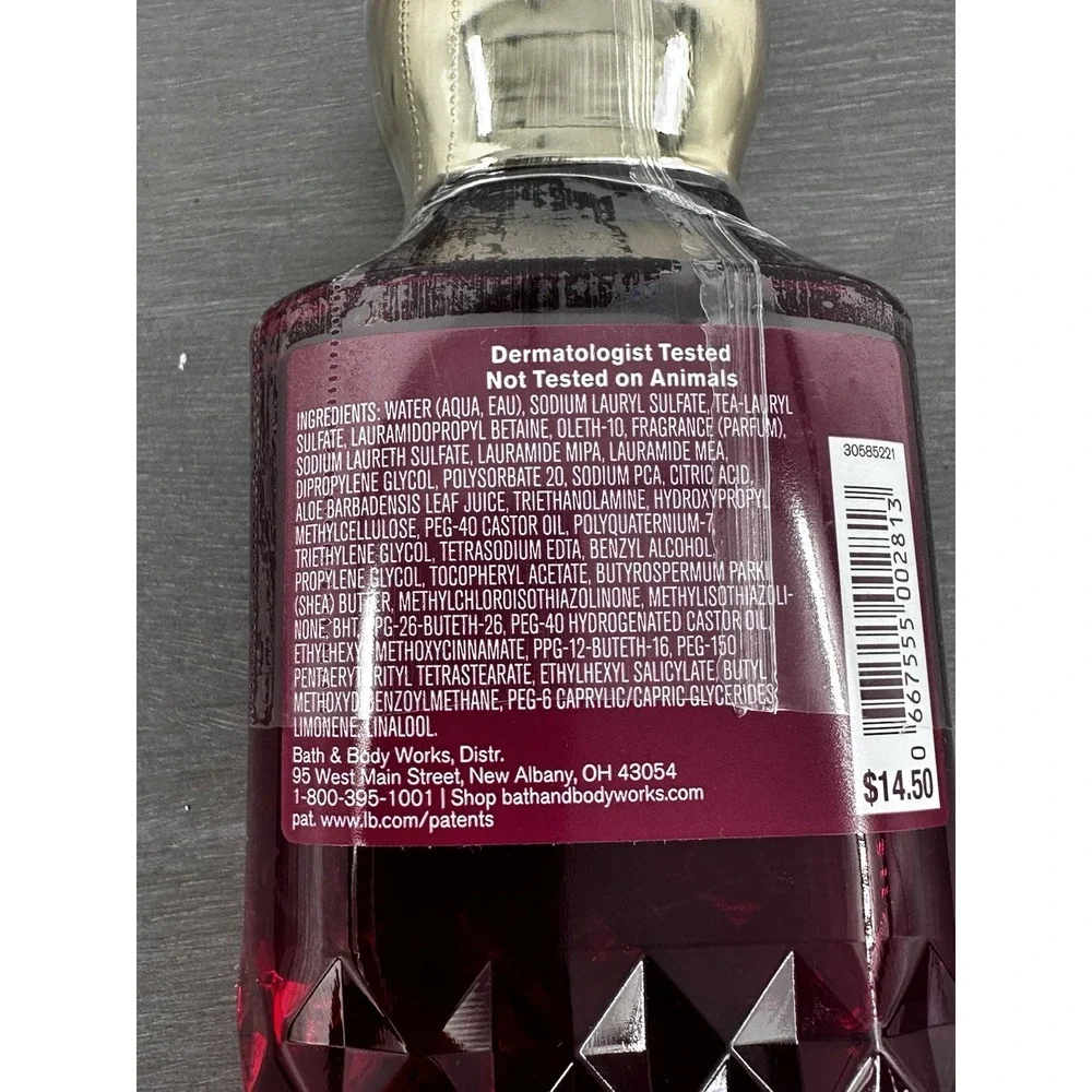 Bath and Body Works Champagne Apple Honey Shower Gel,‎ 10 fl oz New Sealed